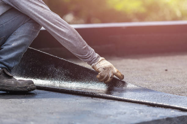 Professional Vapor Barrier Installation technician working in Peru, IN